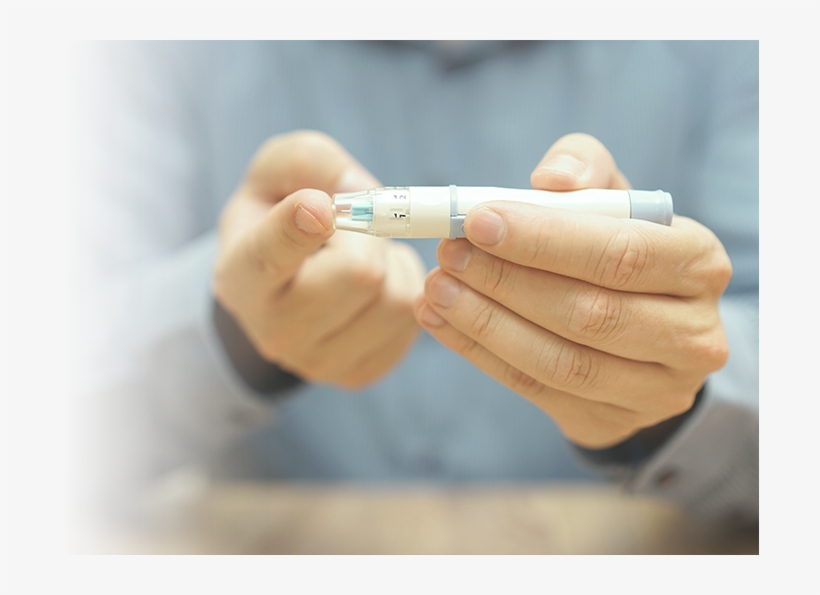 Person Testing Blood Sugar - Diabetes Mellitus, transparent png #1013174