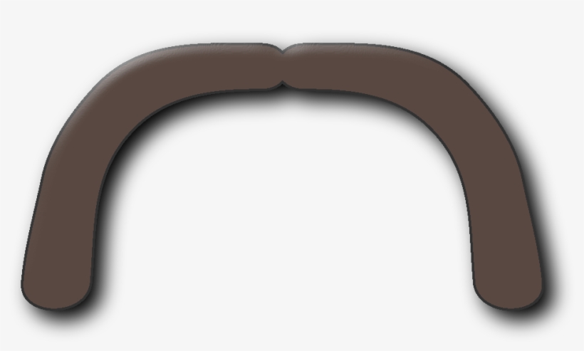 Horseshoe Clipart Mustache - Handle Bar Mustache Clipart, transparent png #1013248