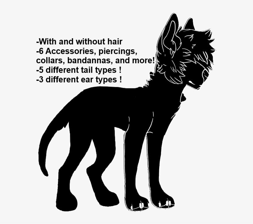 The Ultimate P2u Dog Base By Tropicalnerd On Deviantart - Dog With Hair Base, transparent png #1013423