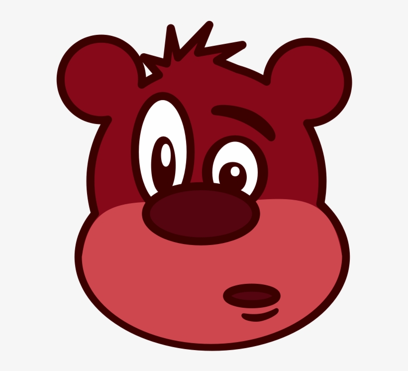 Cartoon Character Bear Svg Clip Arts 534 X 595 Px, transparent png #1013609