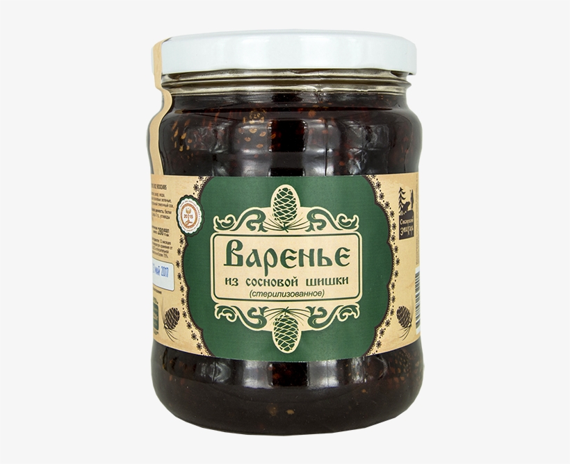 Jam From Pine Cones, 1 L - Varenye, transparent png #1013821