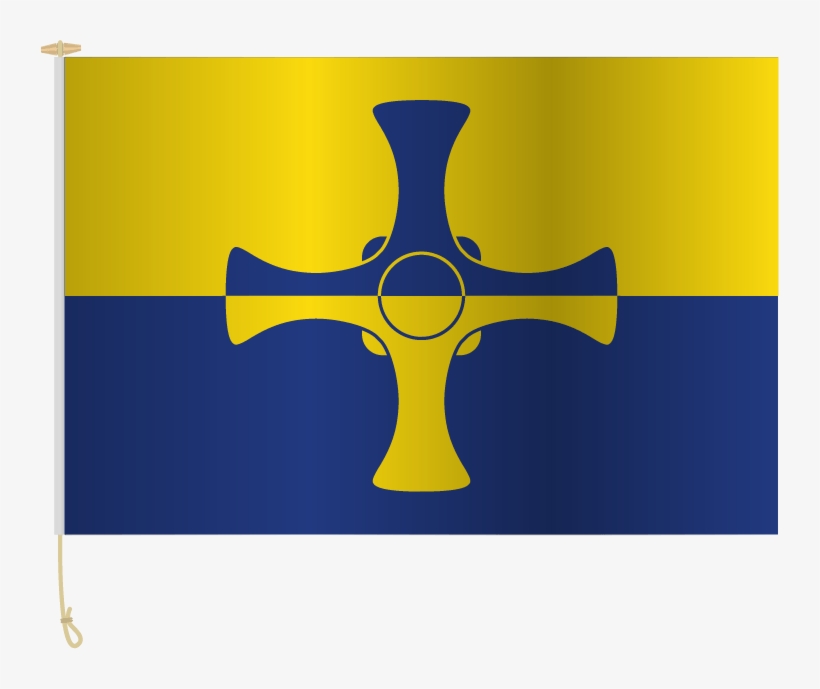 County Flag - County Durham Flag, transparent png #1013920