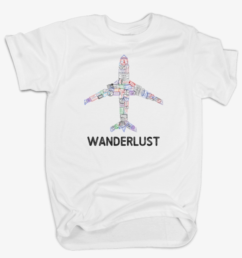 Passport Stamp Plane T-shirt - Passport Stamps T Shirt, transparent png #1014144