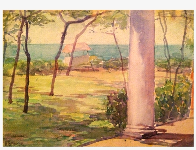 Anna Gertrude Morse [-1954] American Artist Watercolor, transparent png #1014299