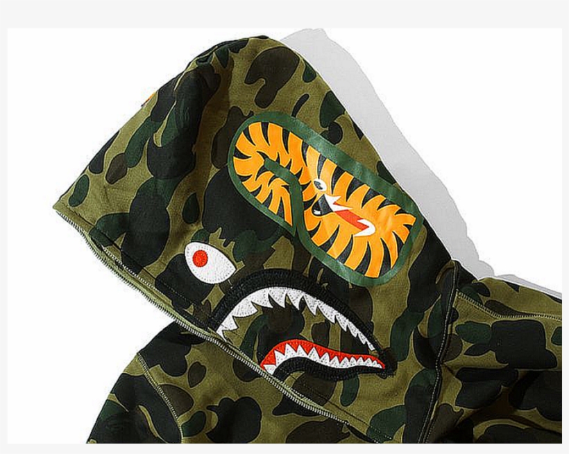 A Bathing Ape Bape Wgm Camo Shark Hoodie Bape Shark Hoodie Free Transparent Png Download Pngkey - abc bape mask roblox