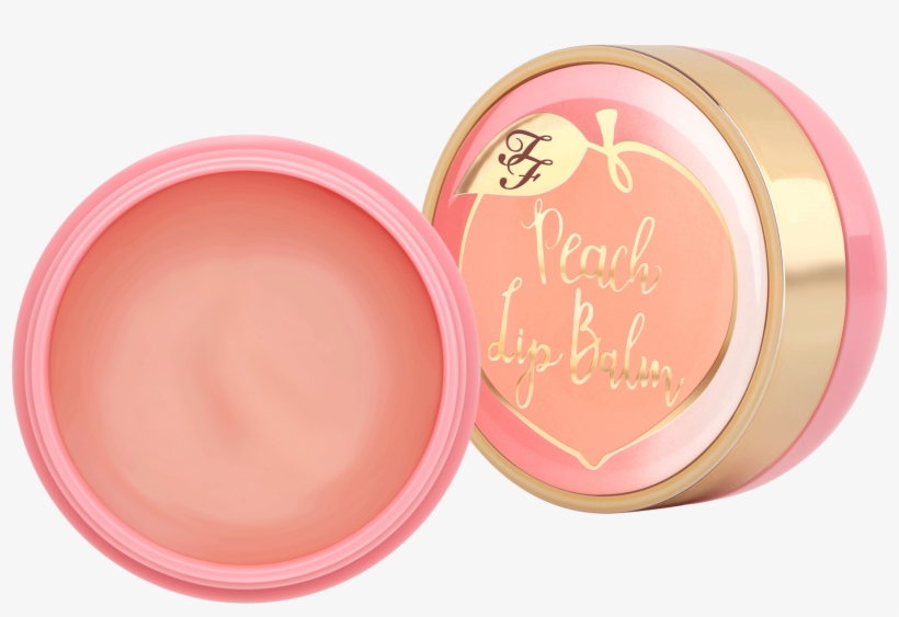 Peaches - Too Faced Peach Lip Balm, transparent png #1015467