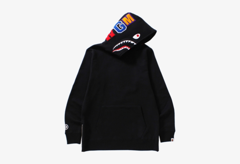 Bape Shark Hoodie - A Bathing Ape, transparent png #1015601