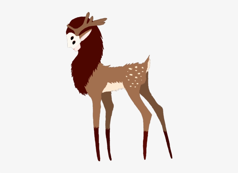 Deer Skull Clipart - Pixel Deer, transparent png #1015734