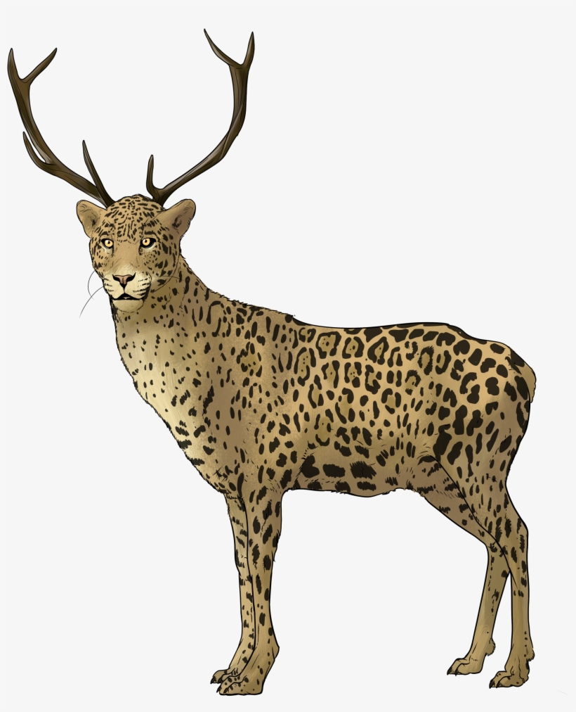 Illustration-transparent - Reindeer, transparent png #1015802