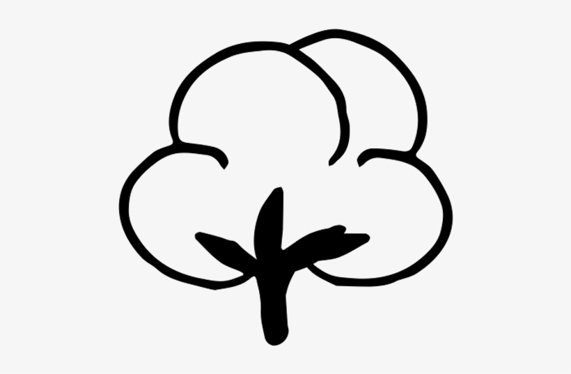 Svg Black And White Library Cotton Clipart Transparent - Realverse, transparent png #1016317