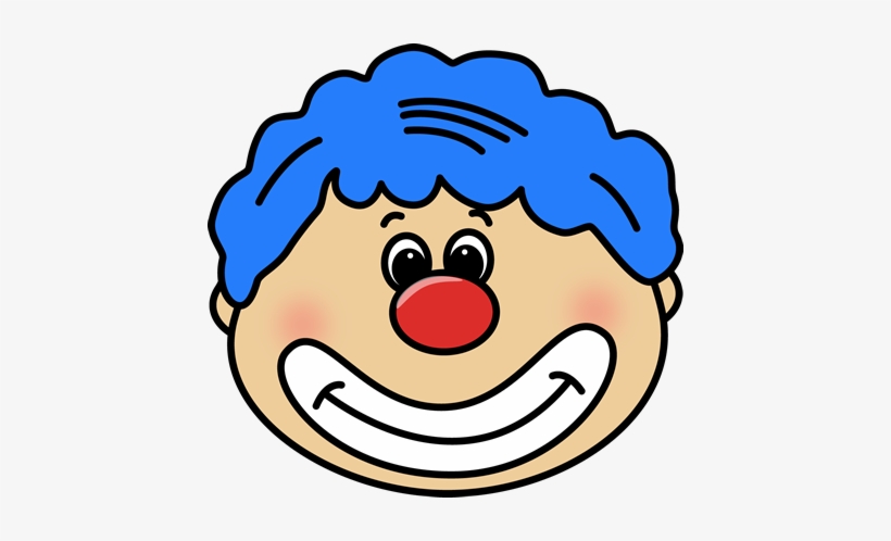 Circus Face Png Transparent Images Image Of - Clown Face Clipart, transparent png #1016616