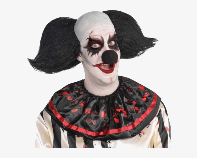 Amscan Mens Halloween Freakshow Clown Wig, transparent png #1016694
