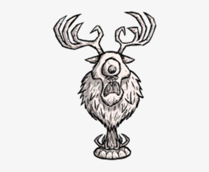 Statue Deerclops Marble - Don T Starve Enemy Gif, transparent png #1016845