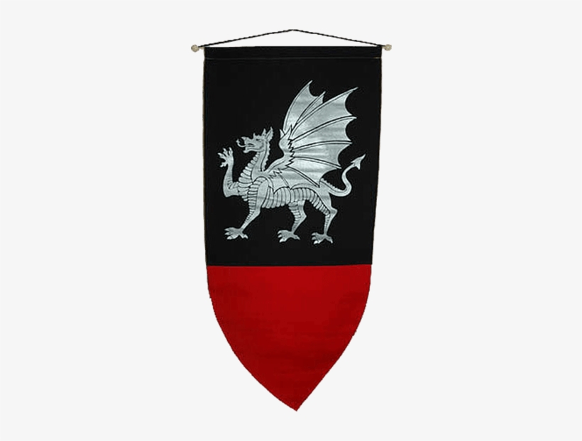 Medieval Banner Png - Medieval Dragon Banner, transparent png #1016976