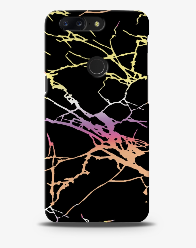 Black Laser Marble Cover And Case For Oneplus 5t - Noir Coque Bumper Pour Iphone 6 6s Plus Doux Marbrage, transparent png #1017023