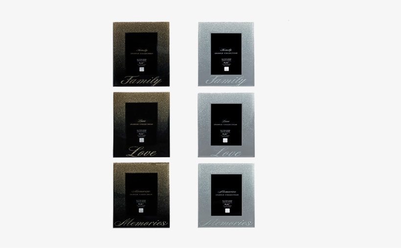 Glitter Word Photo Frame - Picture Frame, transparent png #1017025