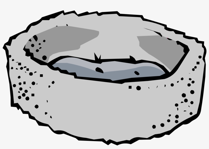 Gray Bed - Club Penguin Puffle Bed, transparent png #1017430