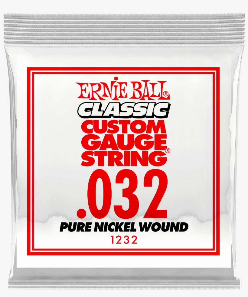 Ernie Ball Classic Pure Nickel .030, 1230, transparent png #1017834