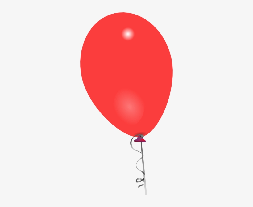 Red Clip Art At - Clip Art Red Balloons, transparent png #1017857