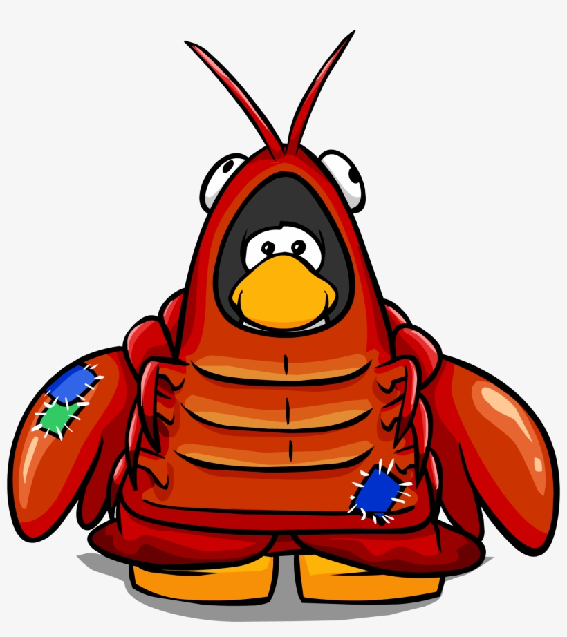 Lobster Costume P - Club Penguin, transparent png #1017899