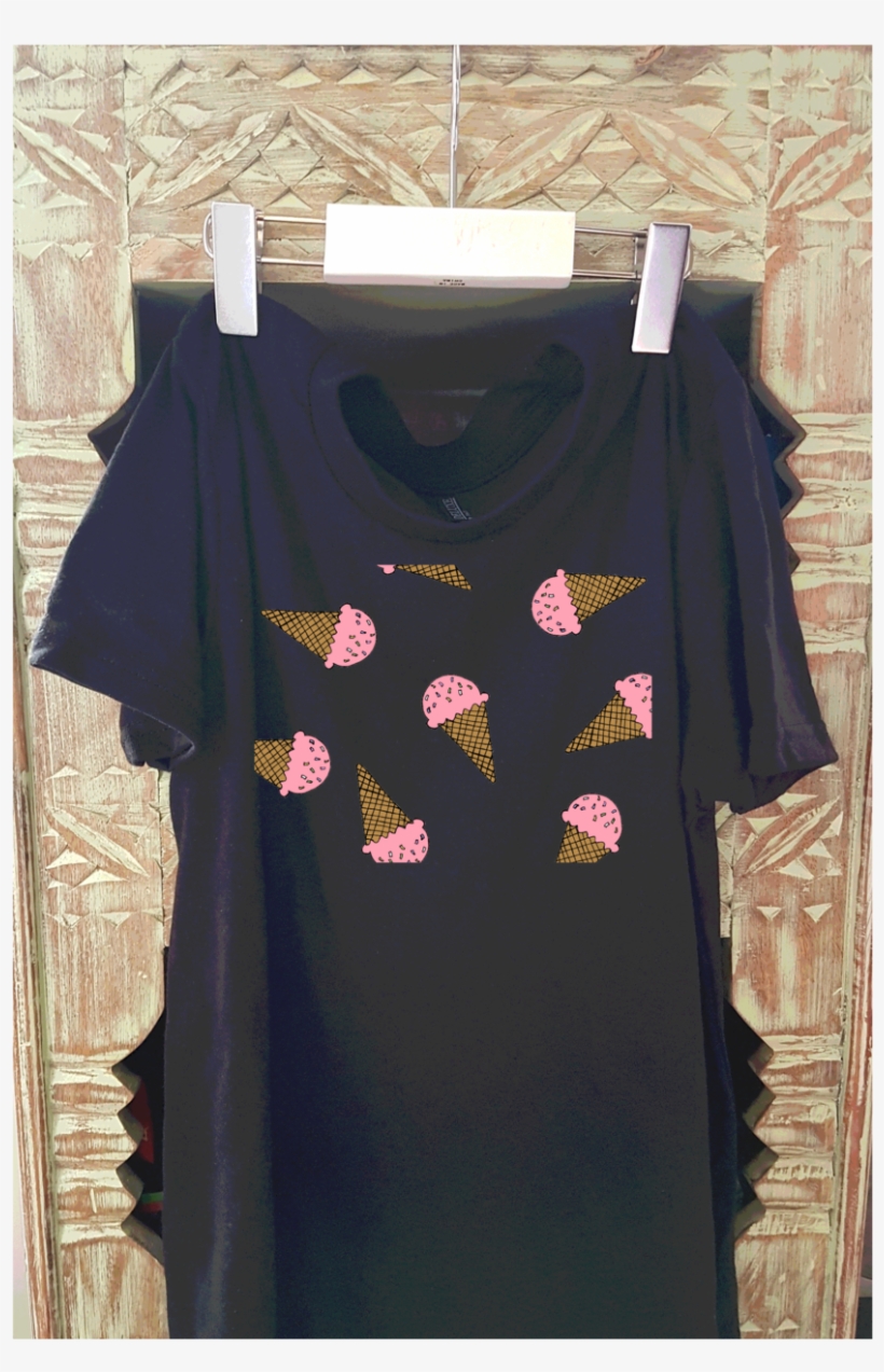 Youth Ice Cream T Shirt, transparent png #1018193