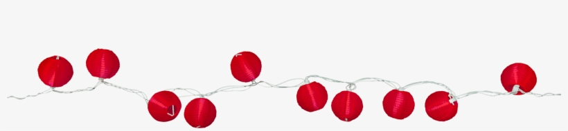 3" Red String Nylon Lanterns - Red String, transparent png #1018309