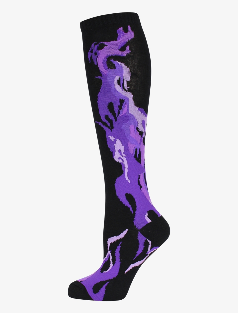 Flame Socks - Sock, transparent png #1018822