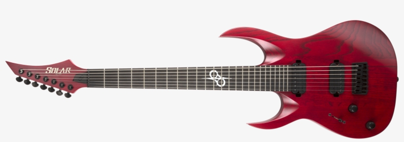 Developed Particularly For Today's Left Handed Seven - Solar Guitars A2 7tbrm Lh, transparent png #1018902