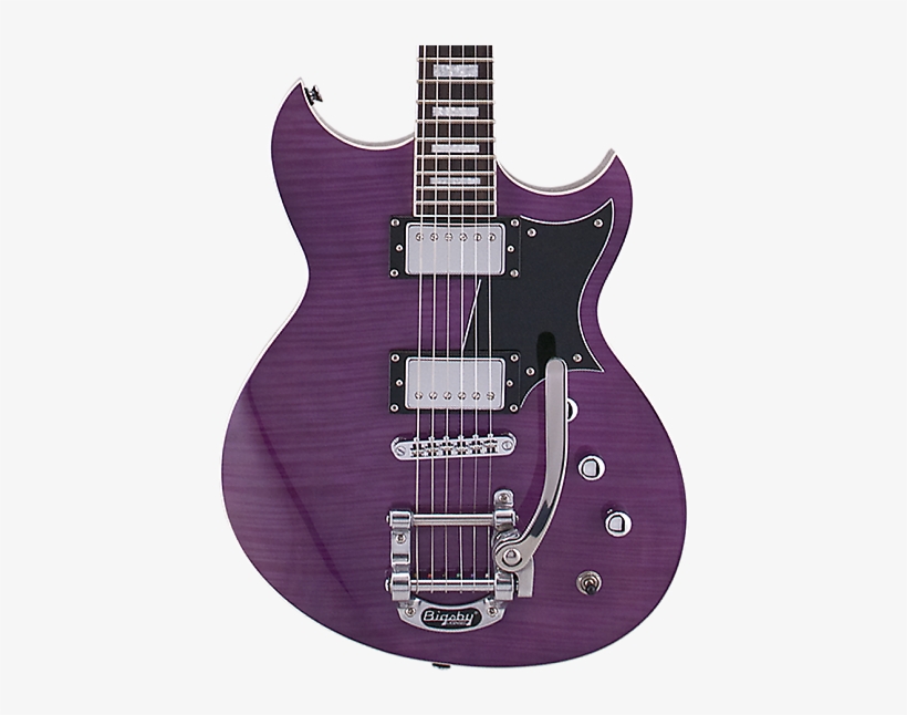 Reverend Sensei Hb 2016 Le Electric Guitar - Reverend Sensei Hb Limited Edition Guitar In Purple, transparent png #1018974