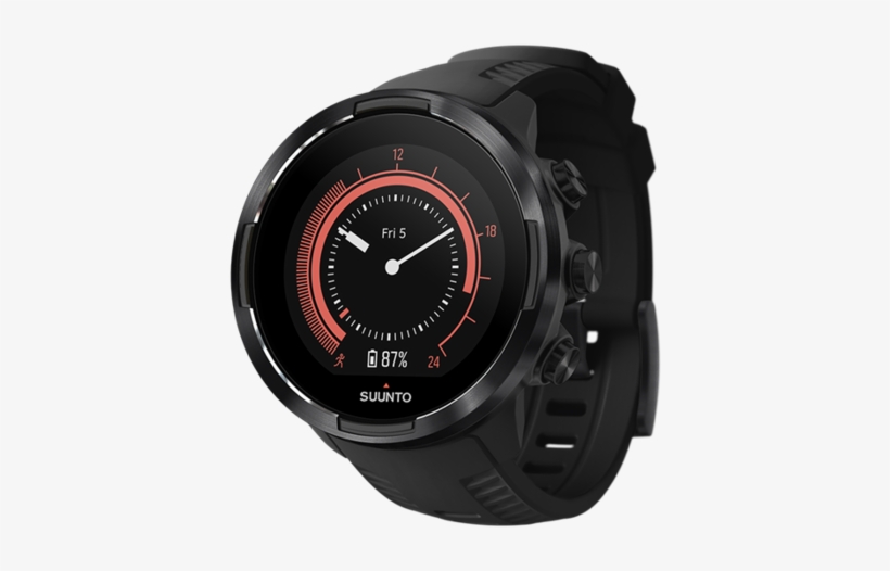 Suunto 9 Baro, Gps Watch, Suunto - Suunto Ambit 3 Black, transparent png #1018975
