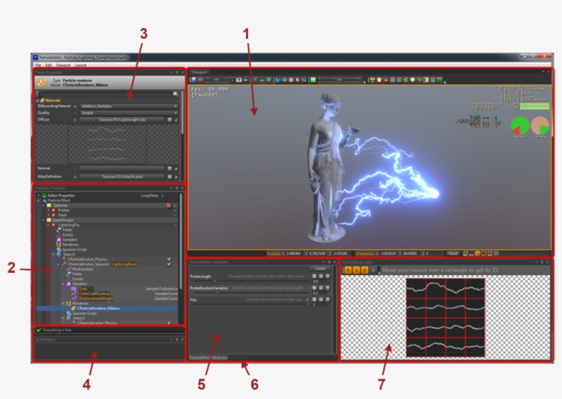 Popcornfx Particle Editor Main View - Particle Editor, transparent png #1019159