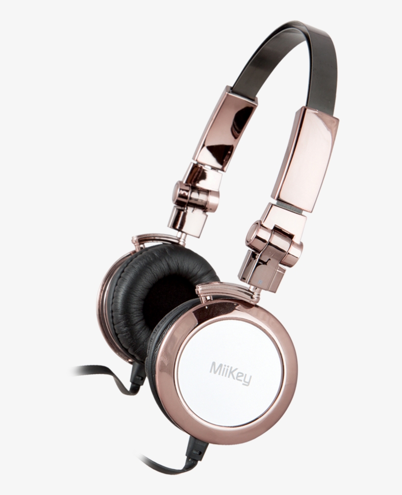 Miikey Miibling Gold Aluminum Headphone With Microphone - Bass Miikey Miibling Gold Aluminum Headphone With Microphone, transparent png #1019217