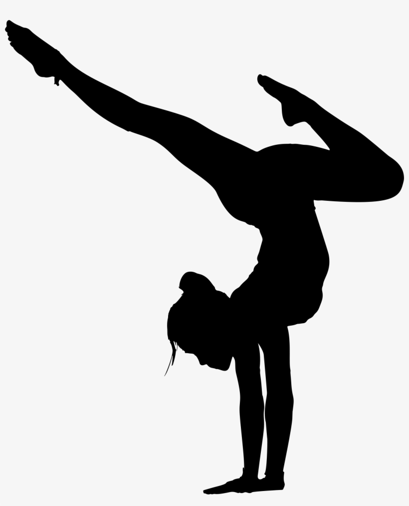 This Free Icons Png Design Of Female Yoga Pose Silhouette, transparent png #1019418