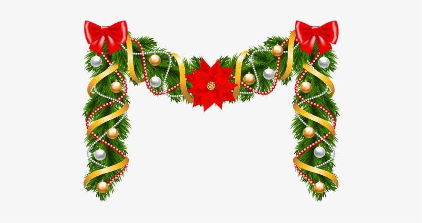Marcos, Navidad, Guirnaldas De Navidad, Diseño De Navidad, - Garland Clipart, transparent png #1019459