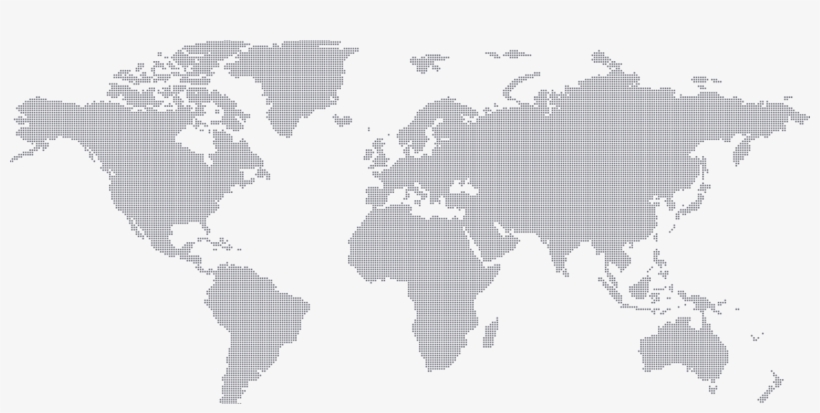 World-map - World Map Icon Vector, transparent png #1019478