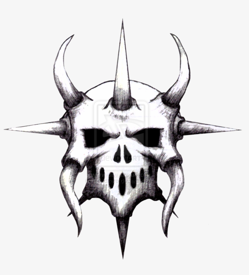 Human With Horns Photo - Skull With Horns Png, transparent png #1019789