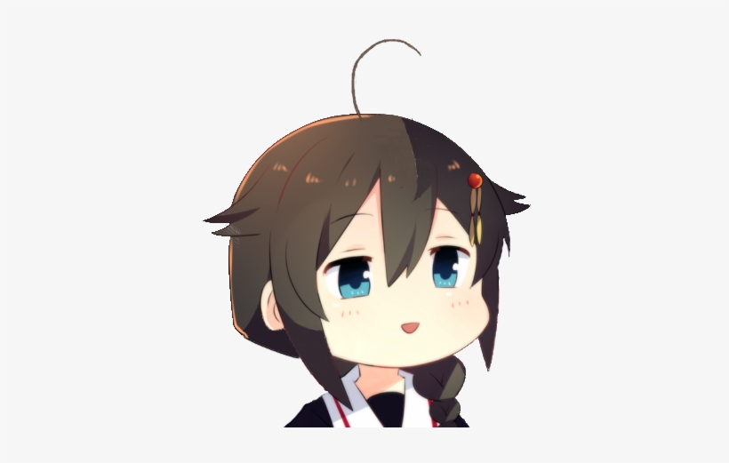 Shigure-emoticon - Kancolle Shigure Transparent, transparent png #1019791
