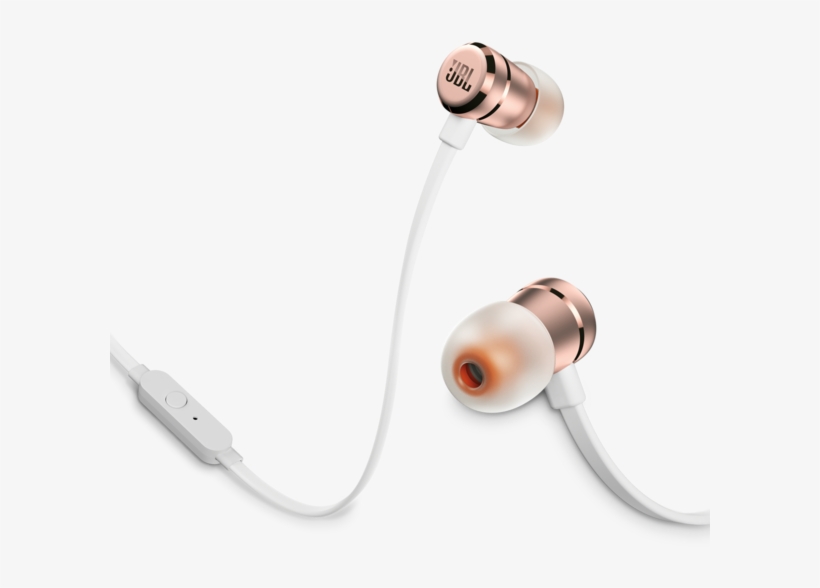 Jbl T290 Earphones - Rose Gold, transparent png #1019883