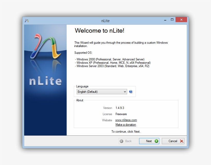 Nlite Sata Driver Pack Xp - Nlite Windows Xp, transparent png #10100555