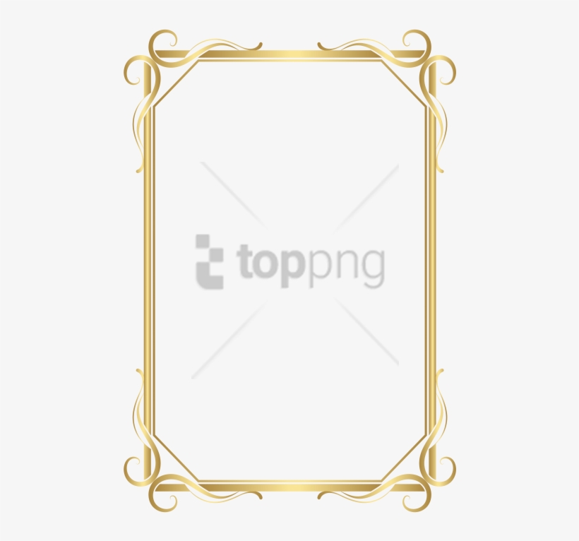 3d Gold Border Png Png Image With Transparent Background - Gold Frame Border Png, transparent png #10100814