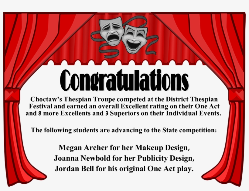 Main Menu - Theater Curtains Clipart, transparent png #10101335