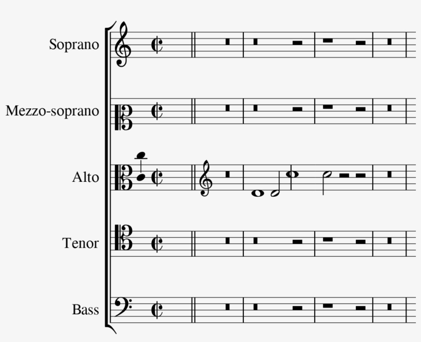 Straddle Notation - Choir, transparent png #10101651