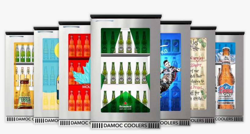Transparent Display Fridge Transparent Background - Caffeinated Drink, transparent png #10101666