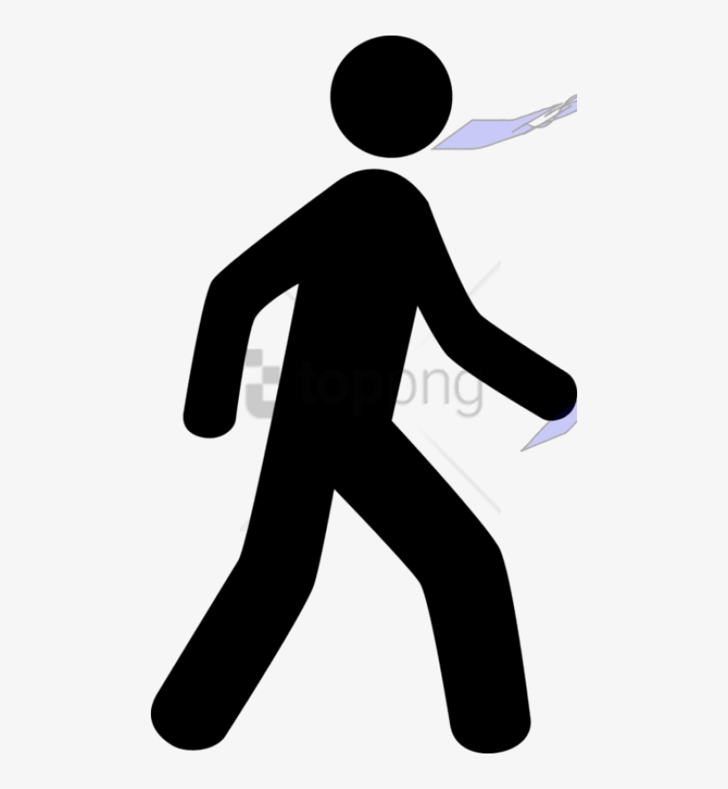 Free Png Computer Icons Walking Hiking Symbol - Walk Clipart, transparent png #10103785