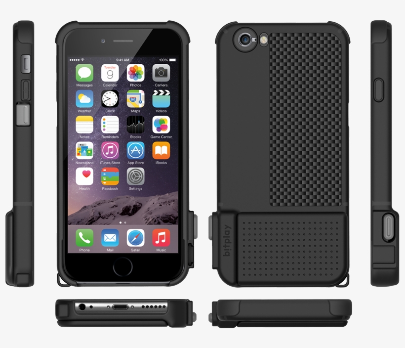 Black - Iphone 6 Close Up, transparent png #10104149