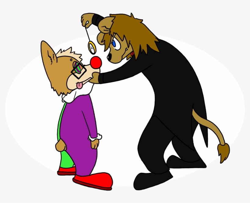 Clown Hypnosis - Cartoon, transparent png #10105142