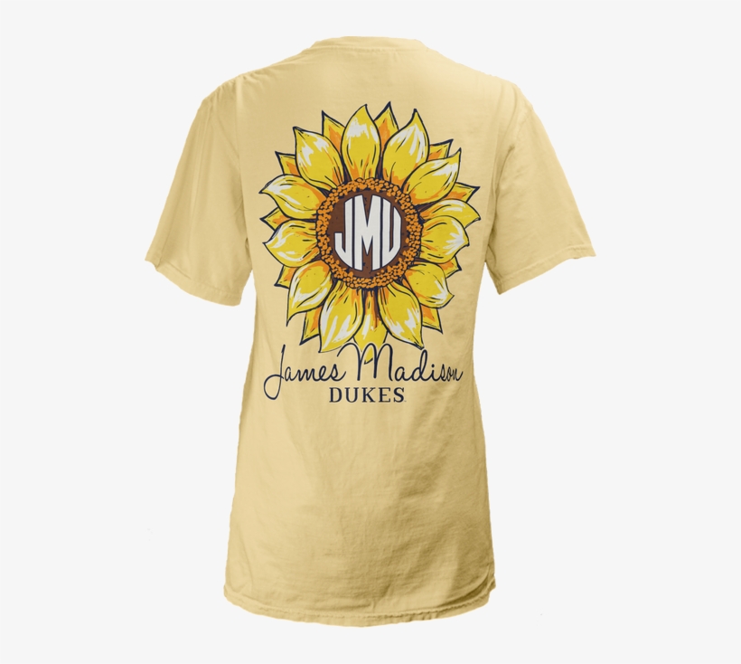 Coastal Ss V-neck "sunflower" - Active Shirt, transparent png #10105700