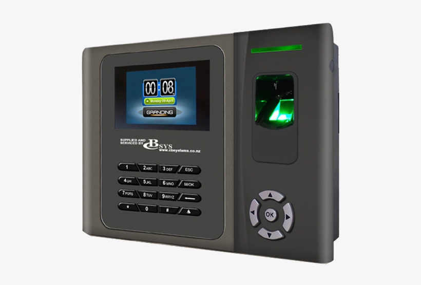 Fingerprint Timeclock - Time Clock, transparent png #10106479