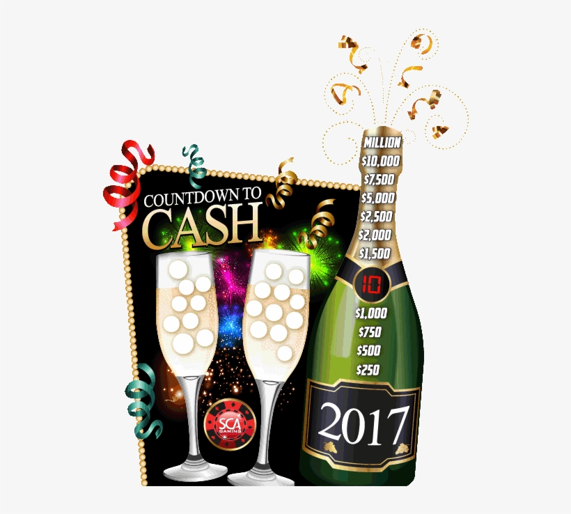 Countdown To Cash - Champagne, transparent png #10107170