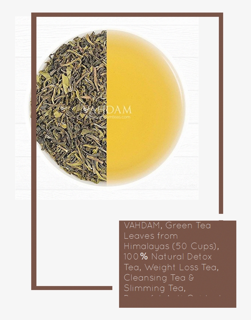 Vahdam, Green Tea Leaves From Himalayas , 100% Natural - Pulse, transparent png #10109037